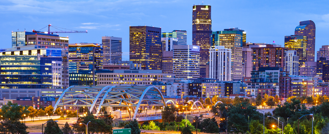 Denver, CO skyline